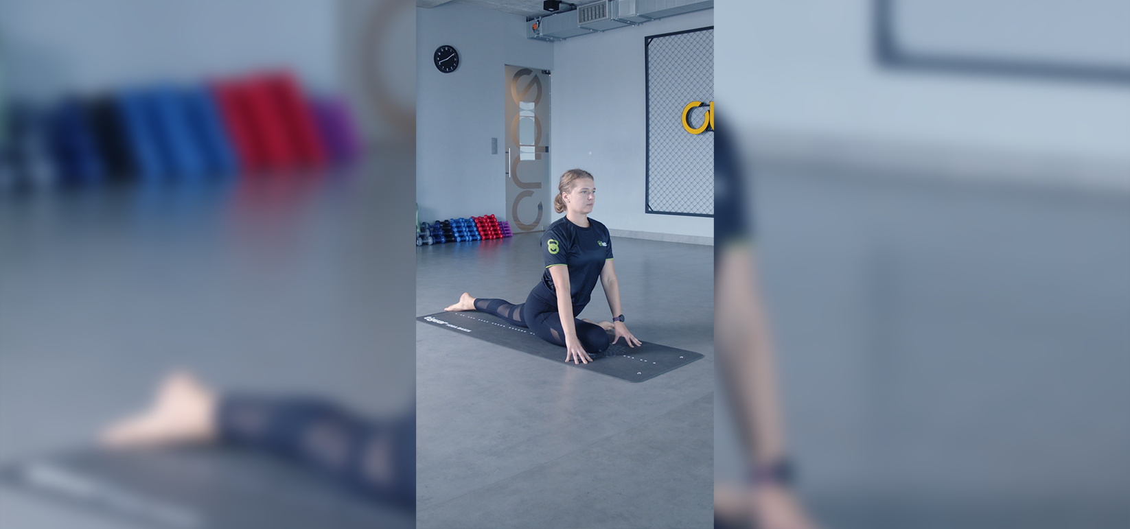 Gołąb
Adho mukha kapotasana